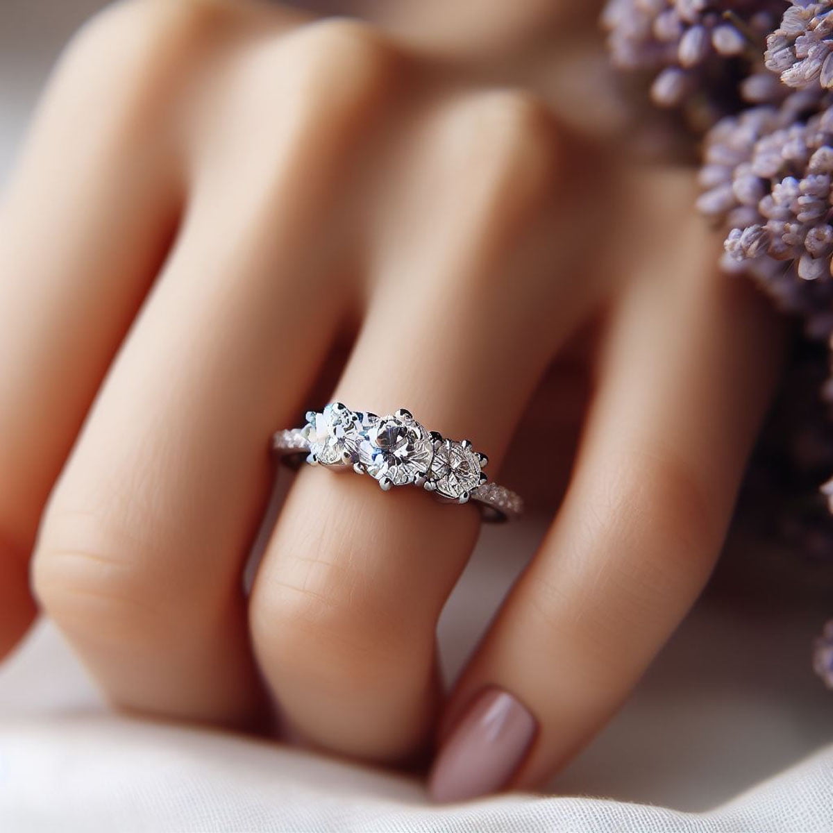 Trilogy Diamond Ring Sets: A Symbol of Love